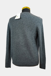 Calvin Klein Grey Crew Neck Marino Sweater