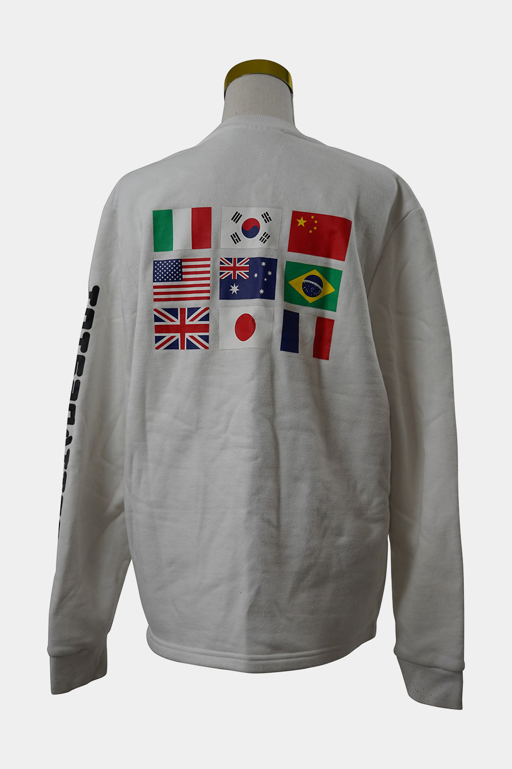 FILA White International Sweater