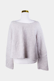 FLANNEL Light Grey Cardigan