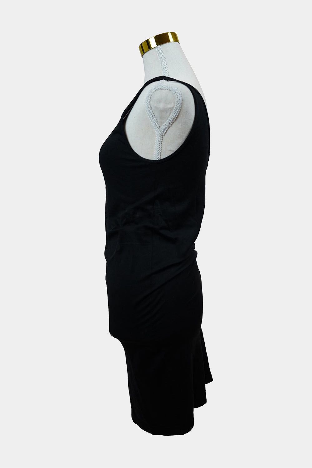 LOUNGE Black Slip Dress