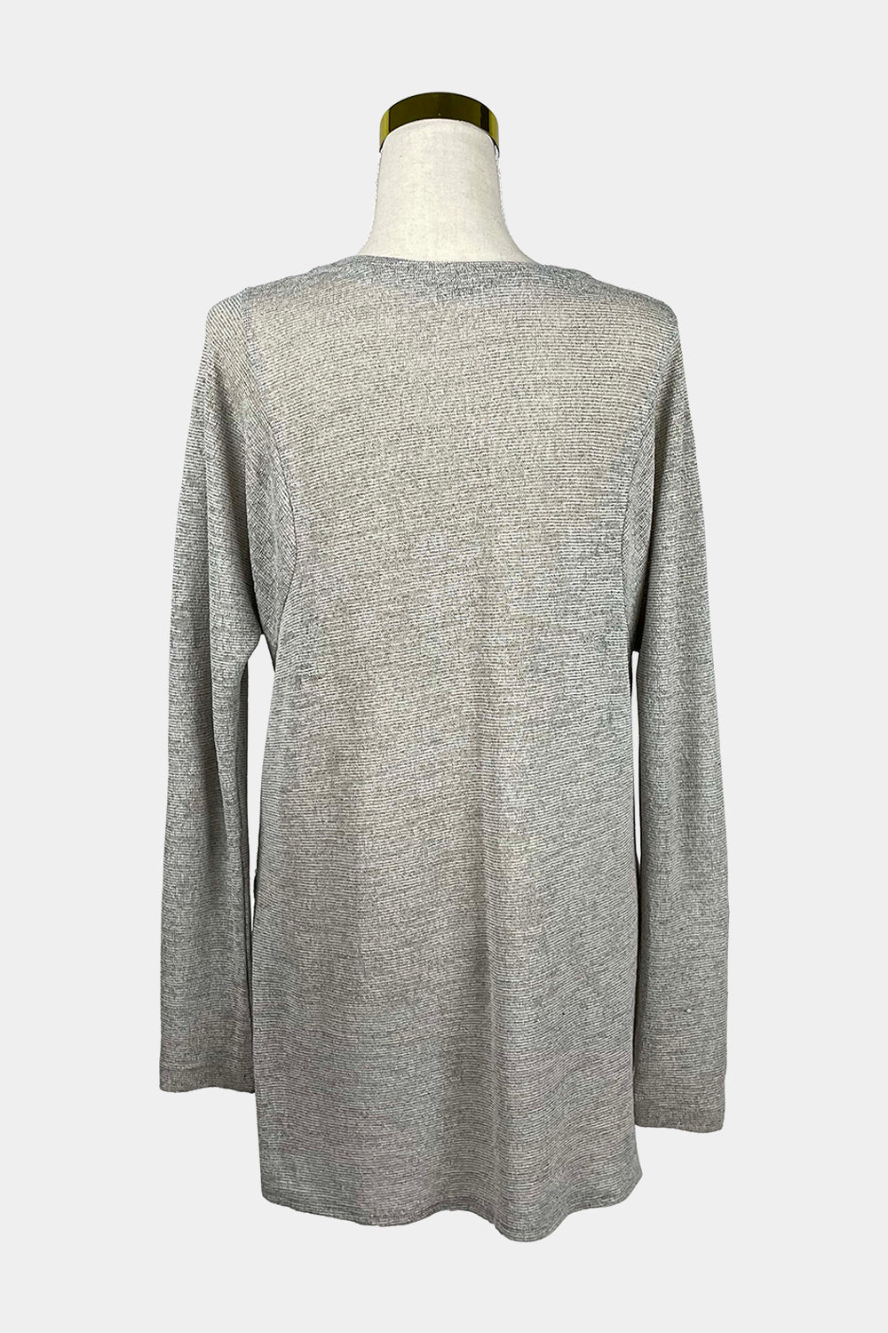 ZARA Grey Fine Knit Top