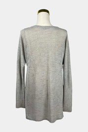 ZARA Grey Fine Knit Top