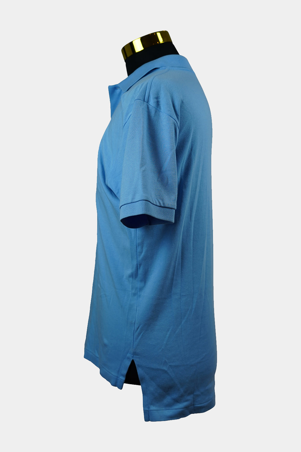 Tommy Hilfiger Blue Polo with Yellow Crest