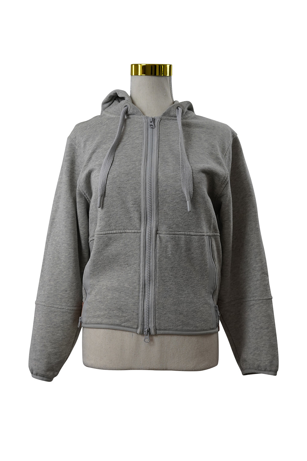 Adidas Stella Mccartney Grey Grey Zip Hoodie