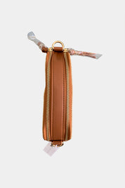 Angels Whisper Tan Clutch Bag