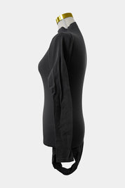 Country Road Grey Ribbed Long Sleeve Bodysuit