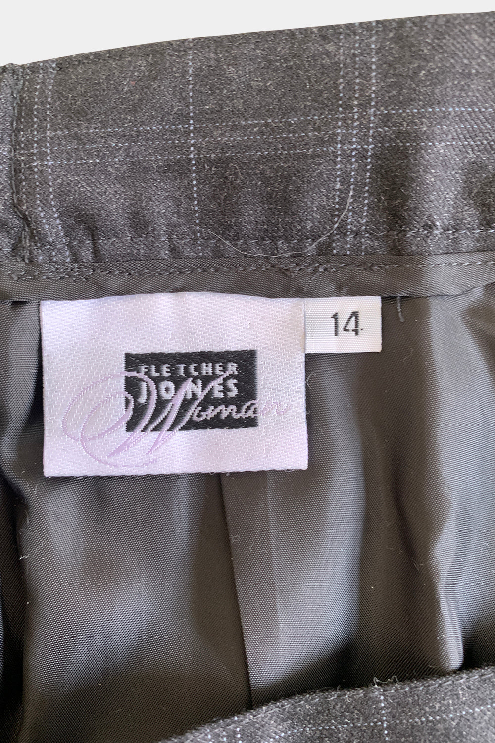 Fletcher Jones Black Skirt