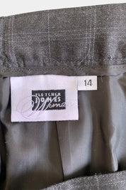 Fletcher Jones Black Skirt