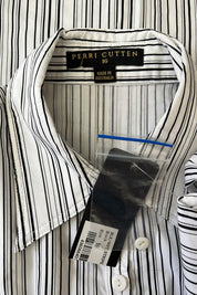 Perri Cutten White and Black Top