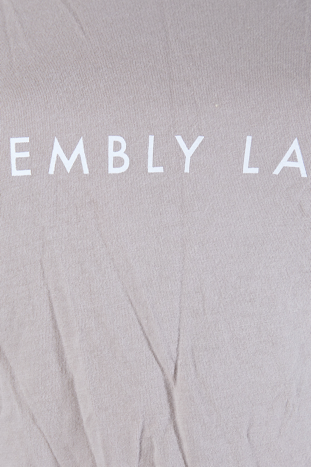 Assembly Label Beige T Shirt