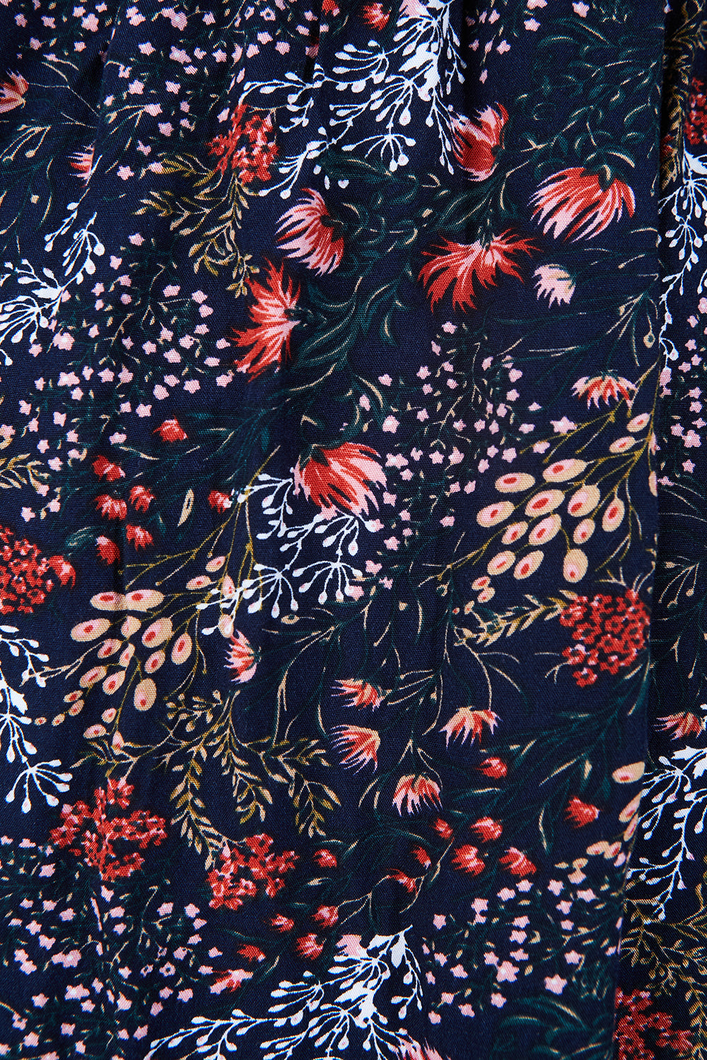 Caroline Morgan Navy Floral Dress