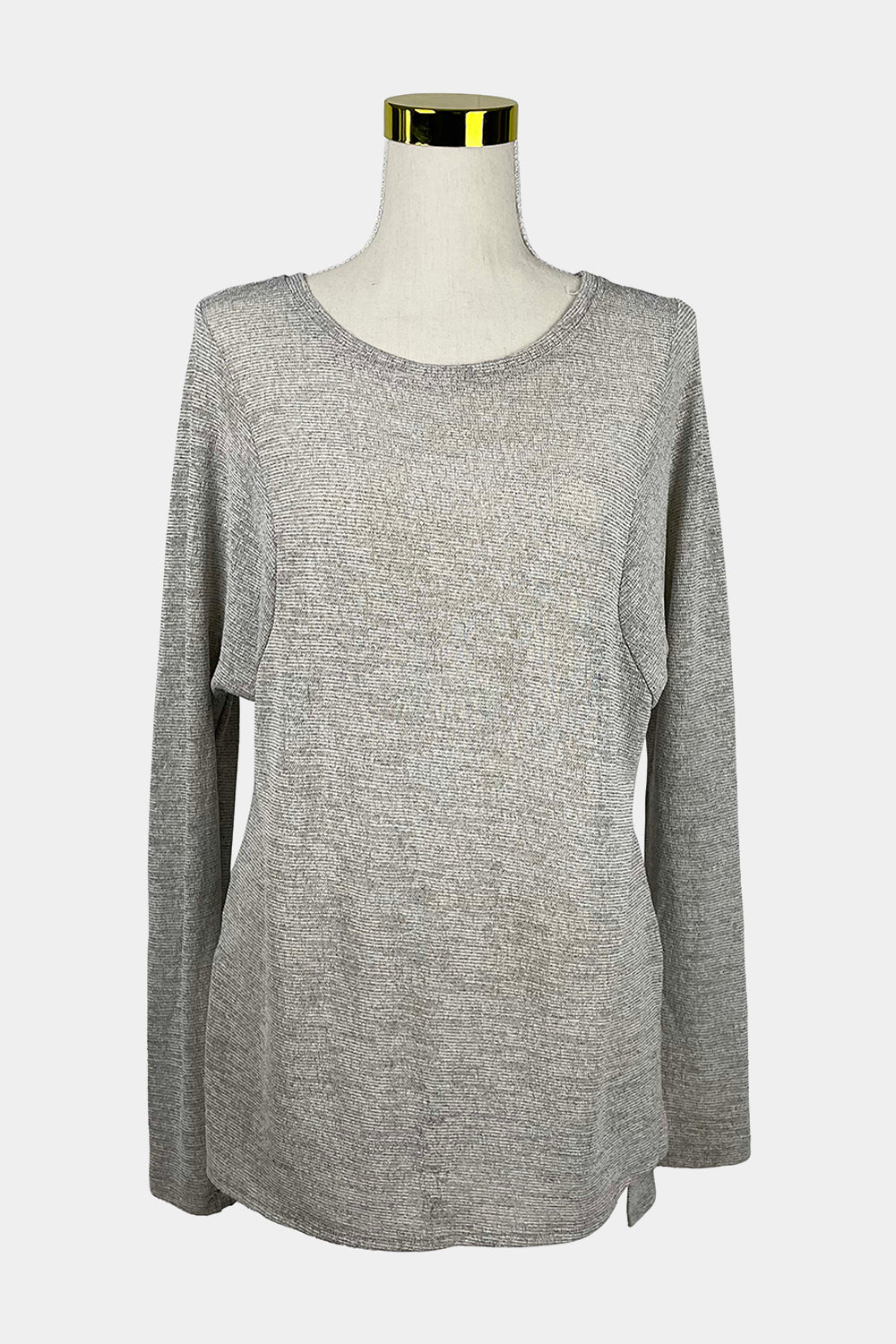 ZARA Grey Fine Knit Top
