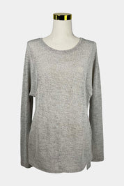 ZARA Grey Fine Knit Top