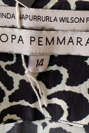 Melinda Napurrurla Wilson For Roopa Pemmaraju Black Dress