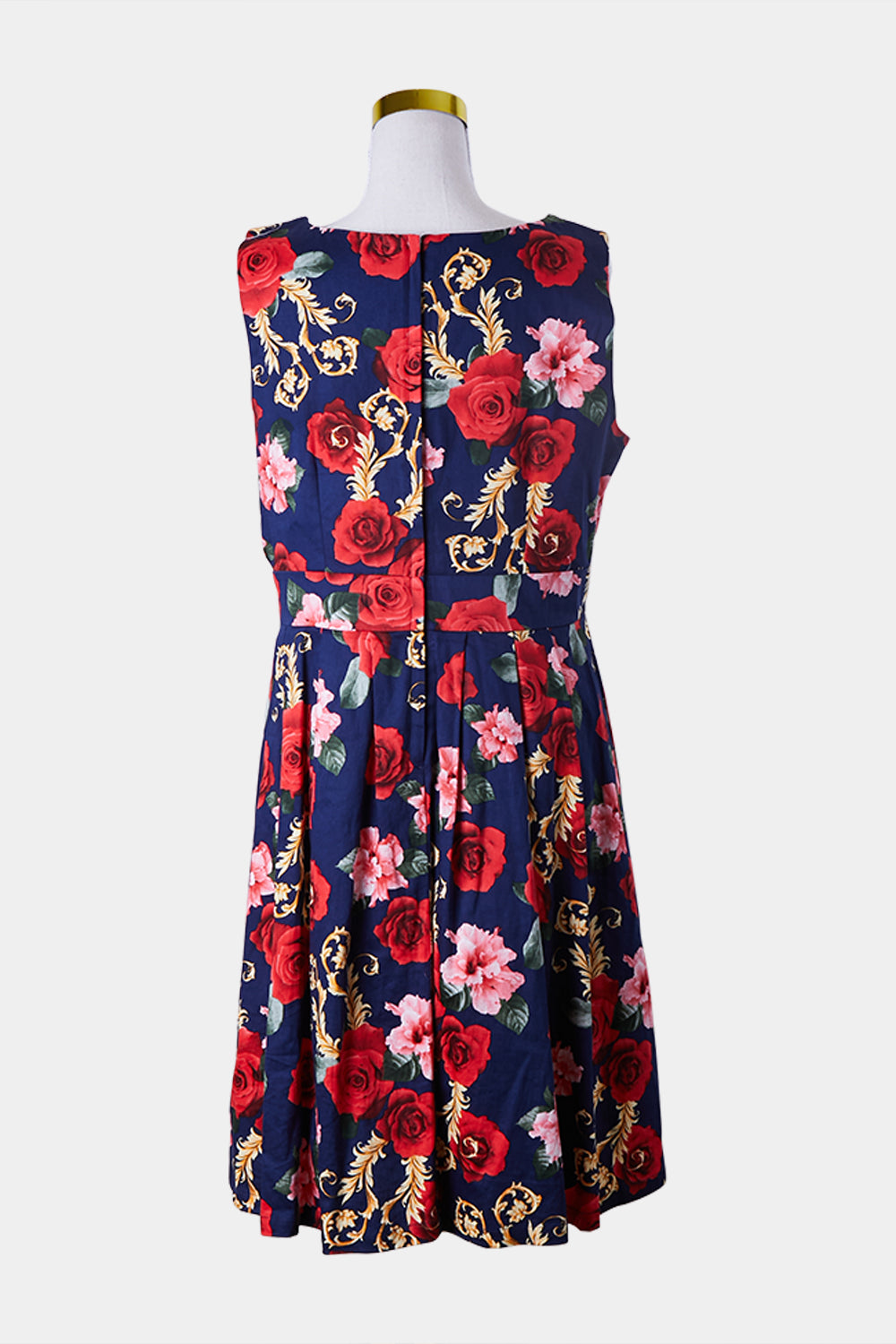 LEONI Navy Floral Dress