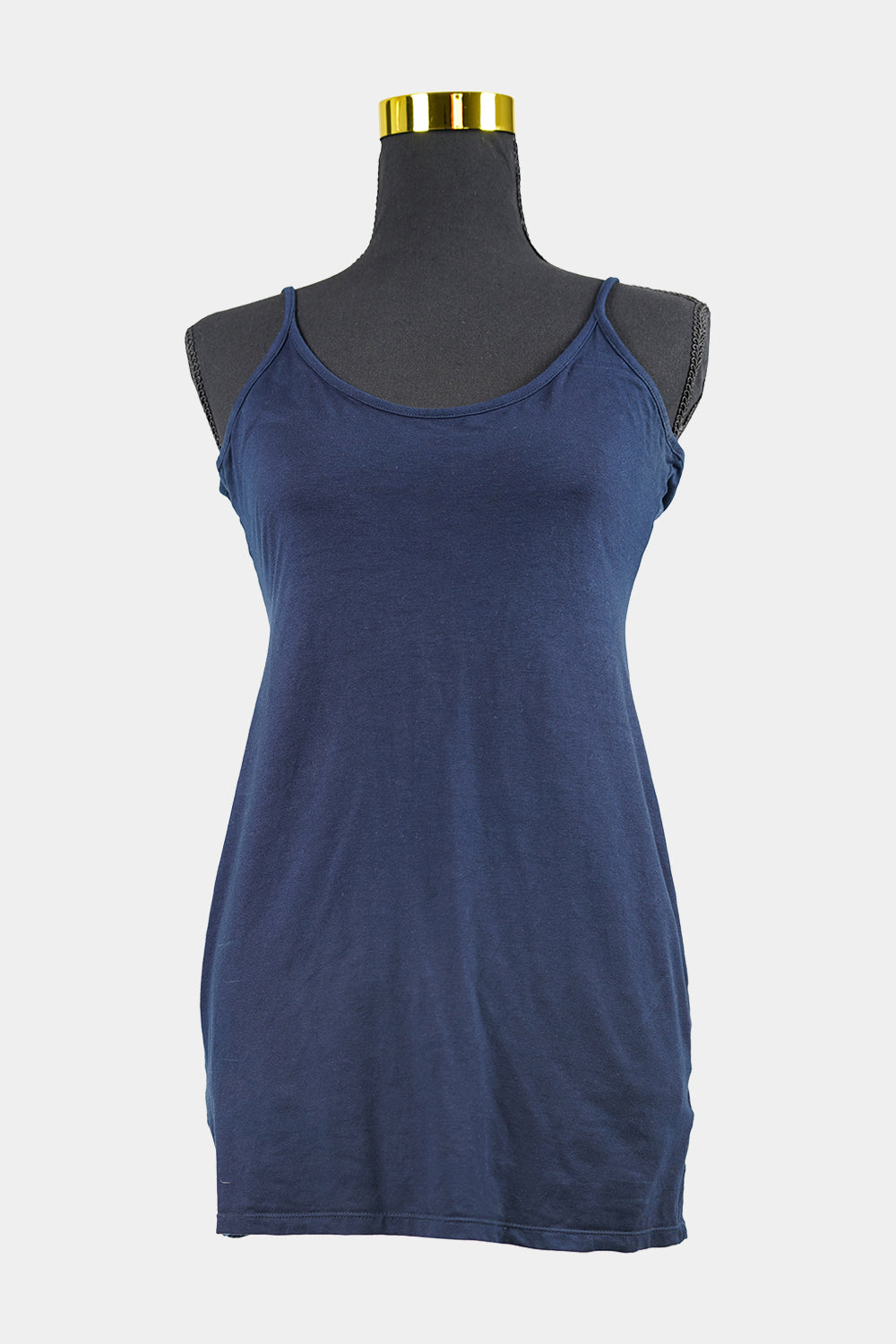 Julia Silk Navy Cami Top