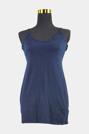 Julia Silk Navy Cami Top