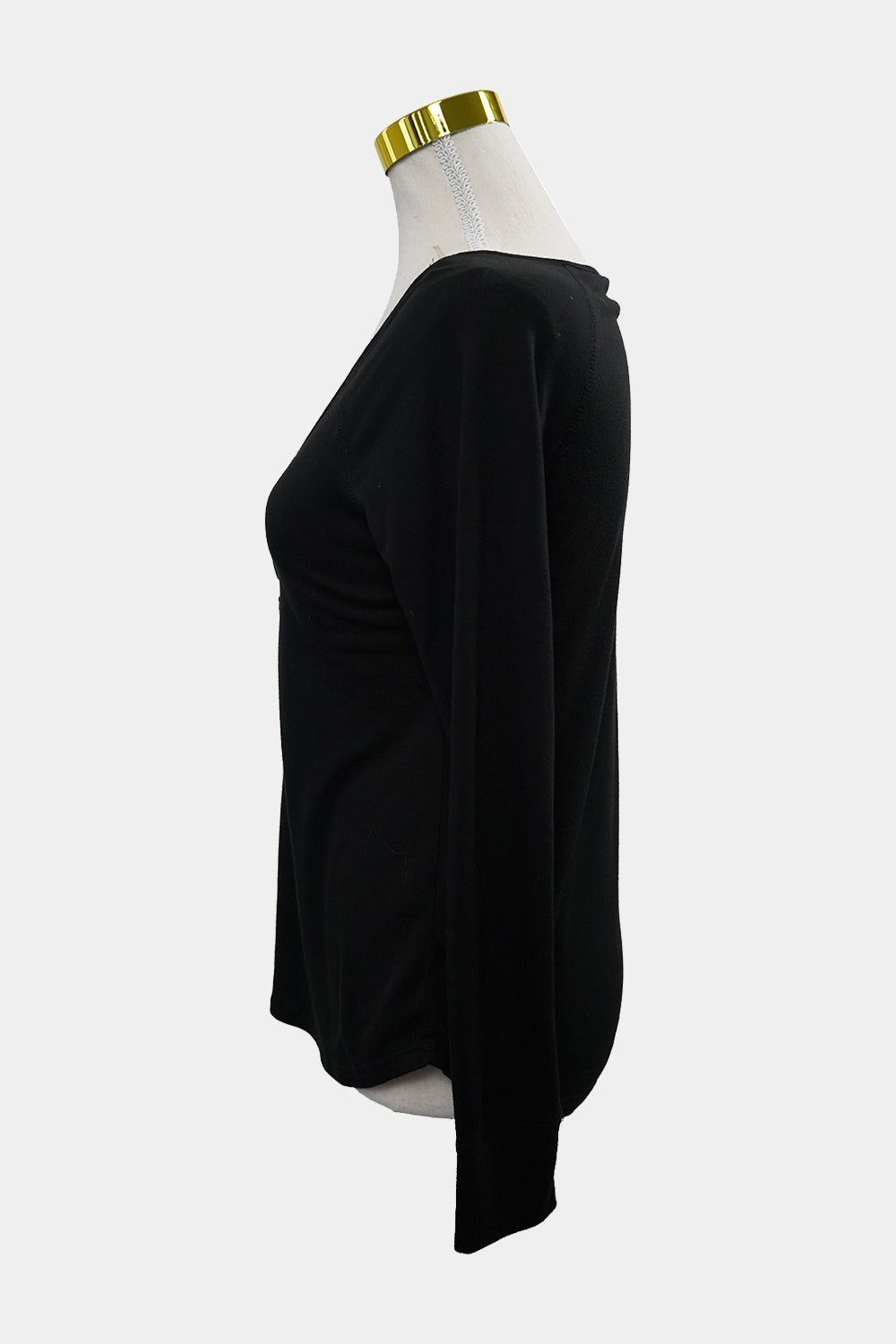 Cotton On Body Black Buttoned Long Sleeve Top