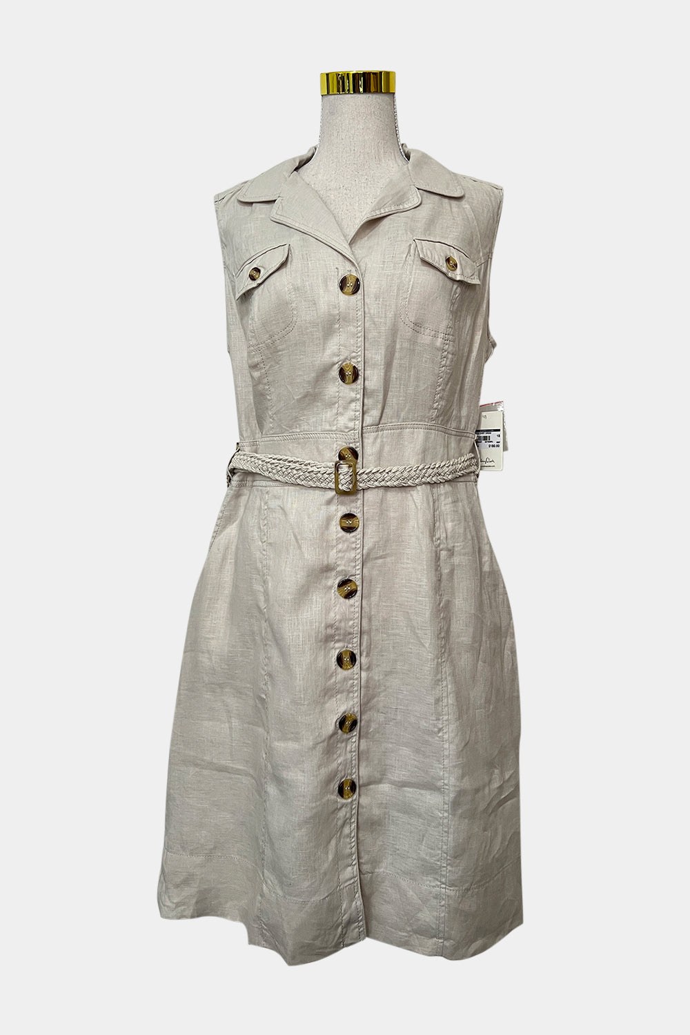 Rodney Clark Beige Dress