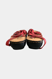 Hush Puppies Red Sandals