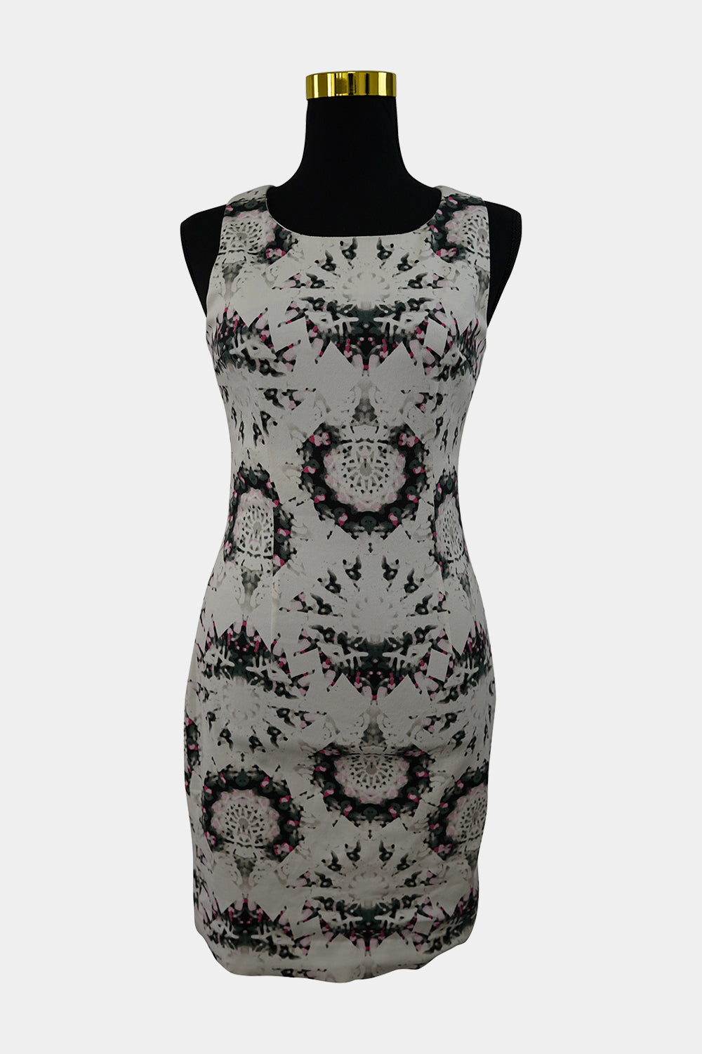 Oxford Women White, Green, Pink BodyCon Dress