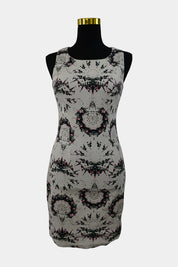 Oxford Women White, Green, Pink BodyCon Dress