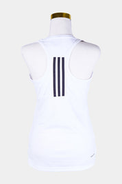 ADIDAS White Sports Singlet