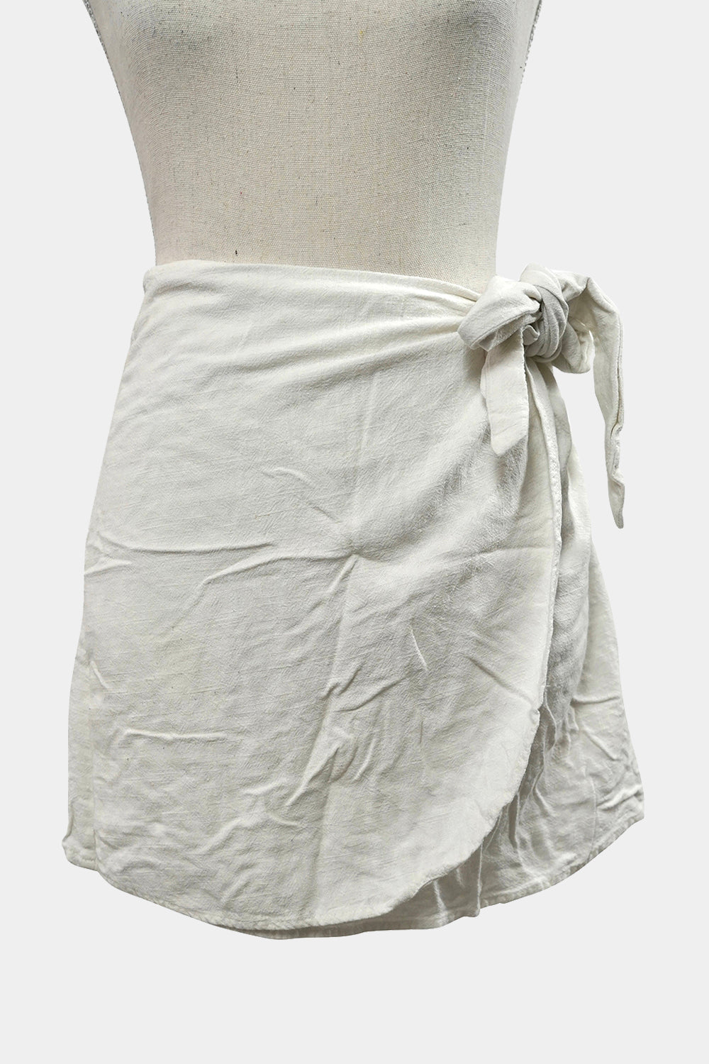 Perfect Stranger White Mini Skirt