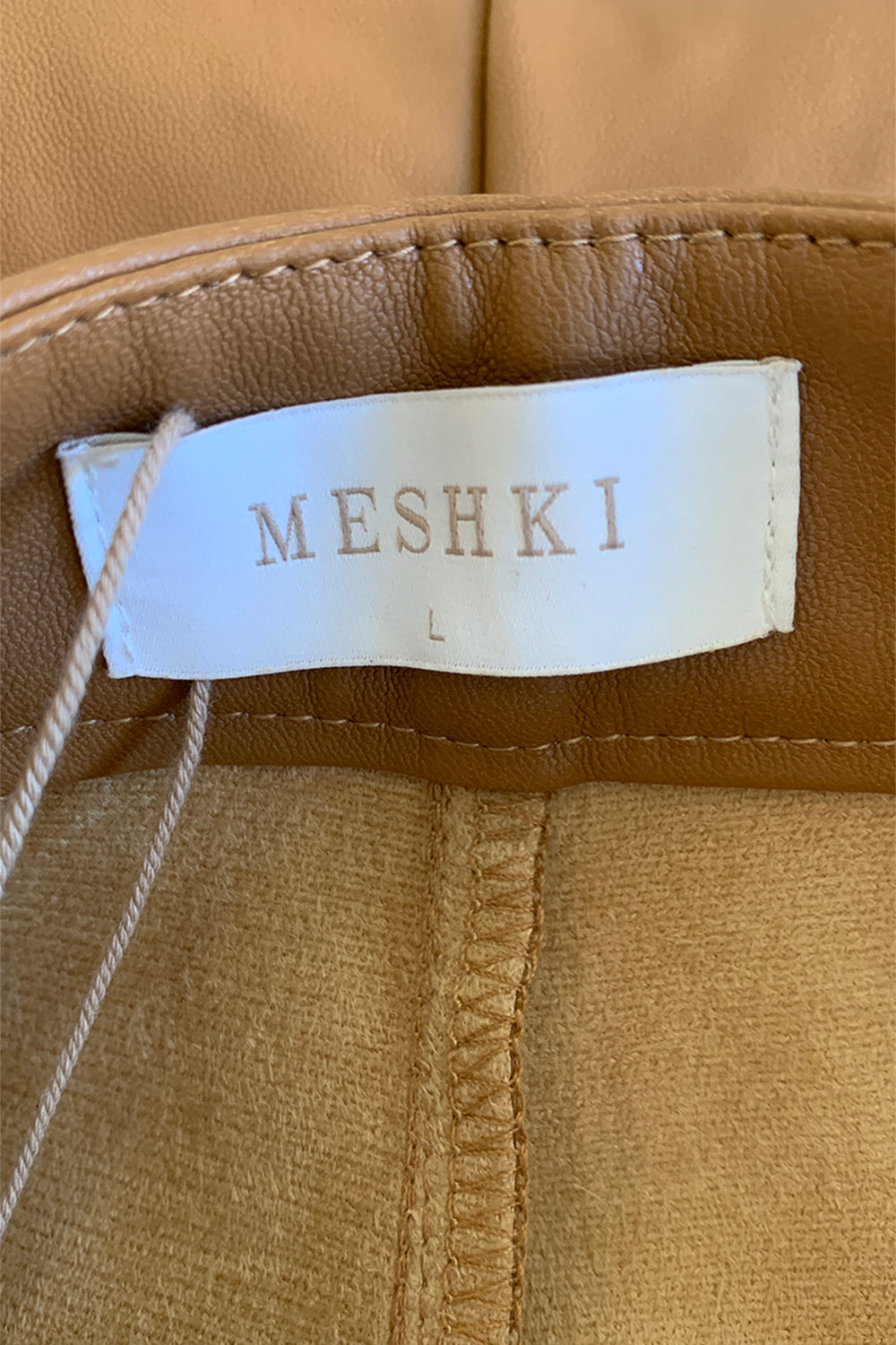 MESHKI Tan Pants