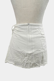 Perfect Stranger White Mini Skirt