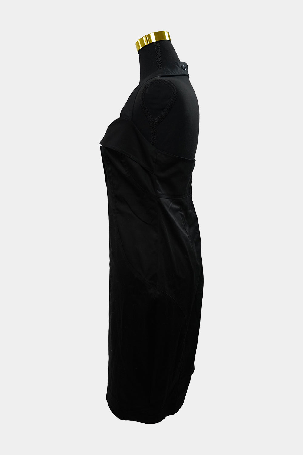 GEORGE Black Halter Sheath Dress