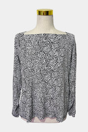 Perri Cutten Black and White Top