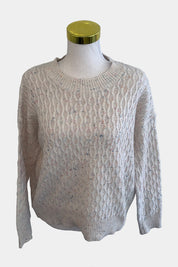 MANGO Oat Sweater