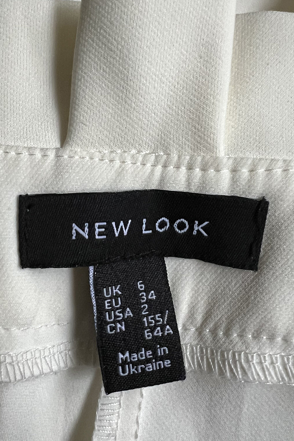 New Look White Trousers