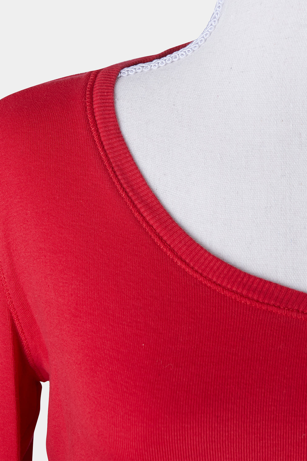 SUSSAN Red Long Sleeve Top