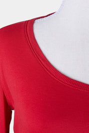 SUSSAN Red Long Sleeve Top
