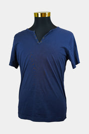 MARCS Navy V Neck Tee