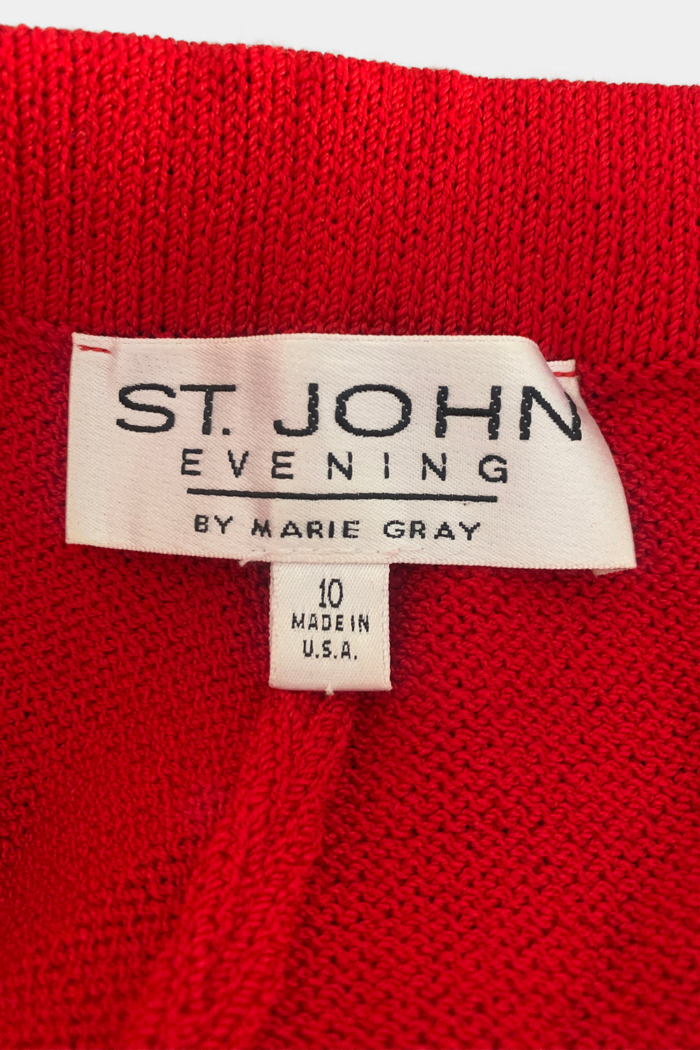 St John Evening By Marie Gray Red Pants