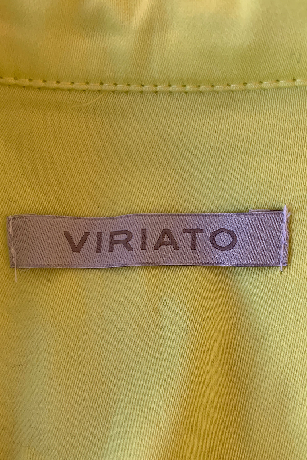 VIRIATO Yellow Dress