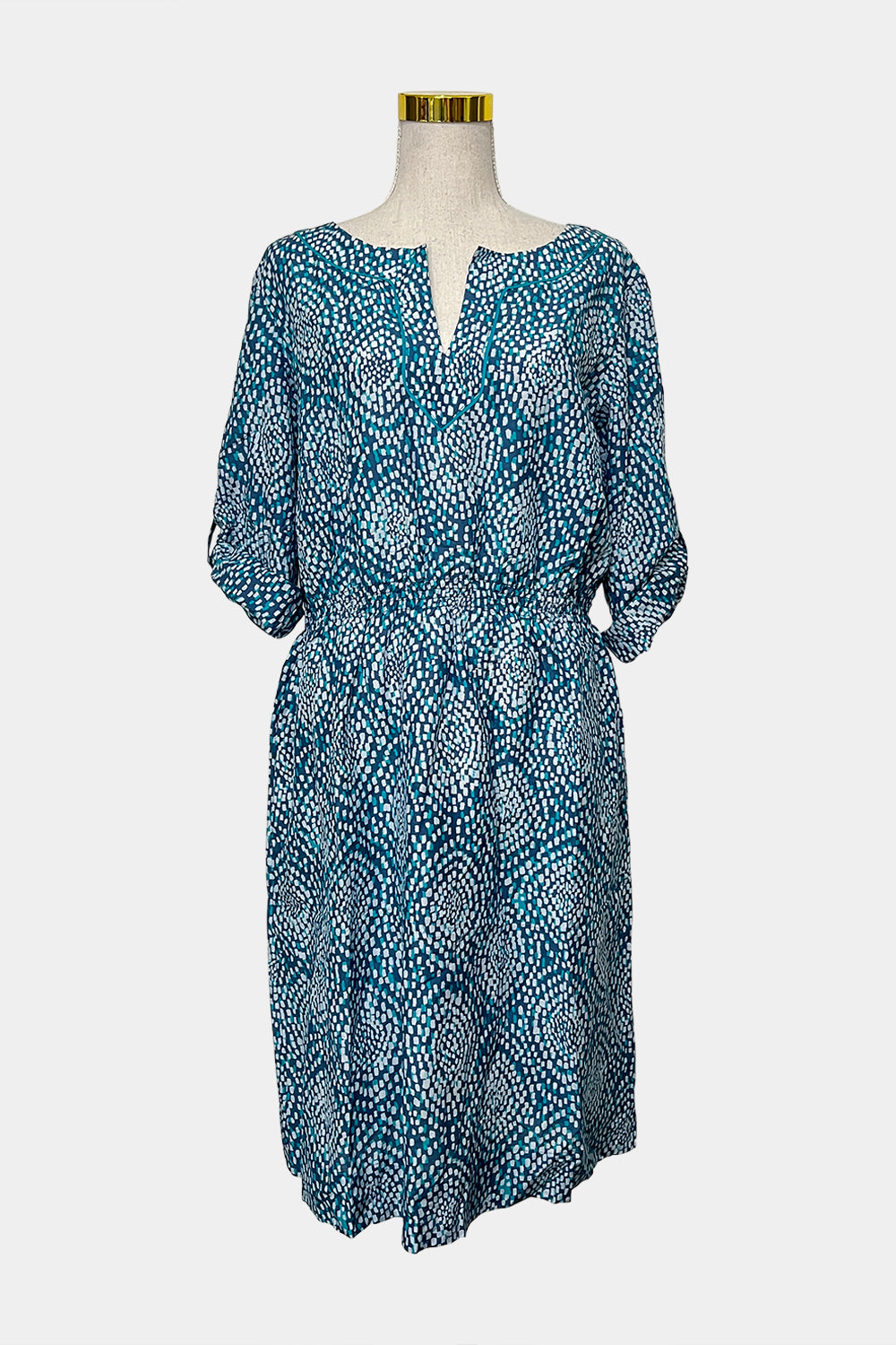 SPORTSCRAFT Blue and White Dress