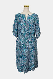 SPORTSCRAFT Blue and White Dress