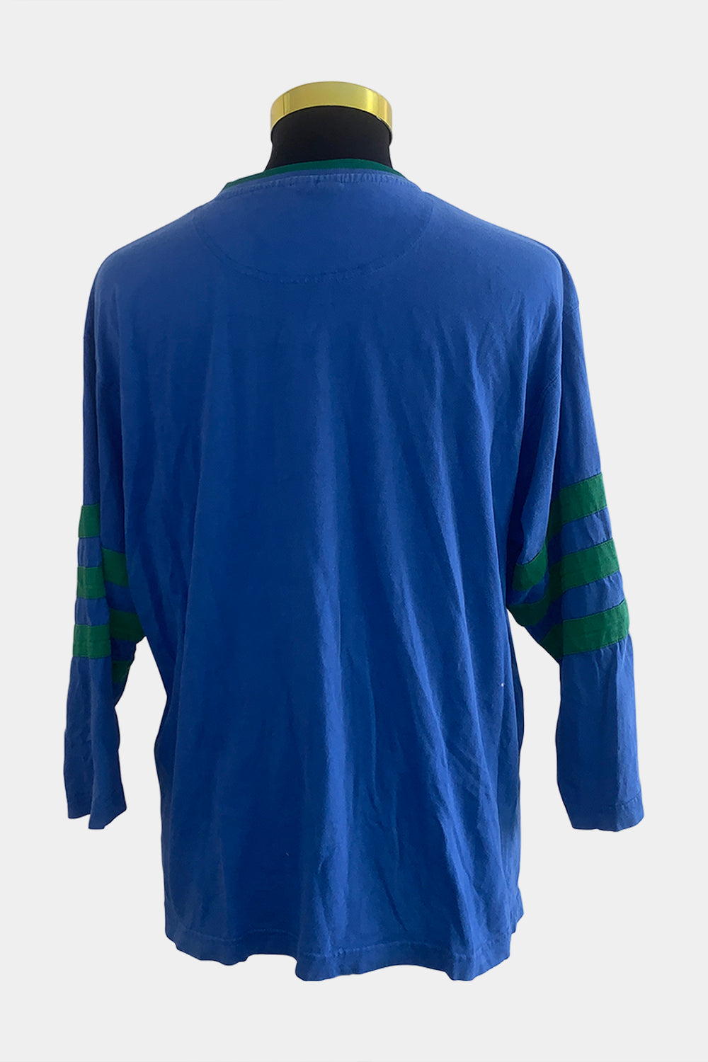 Seattle Seahawks 90s Iron Knights Blue Sweatshirt