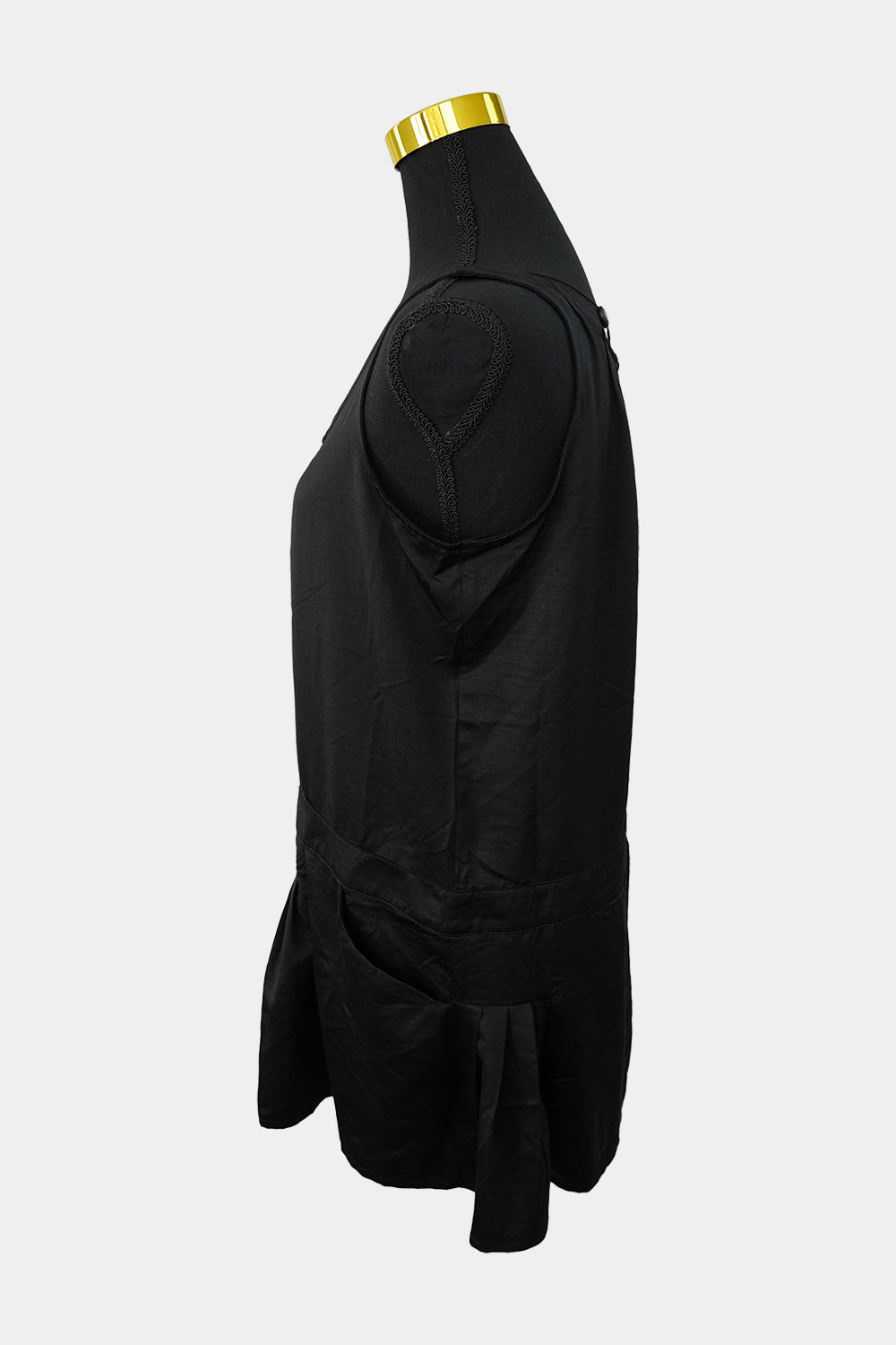 LEONI Black Y2K Mini Dress