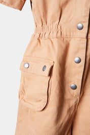 Asos Denim  Orange  Jumpsuit