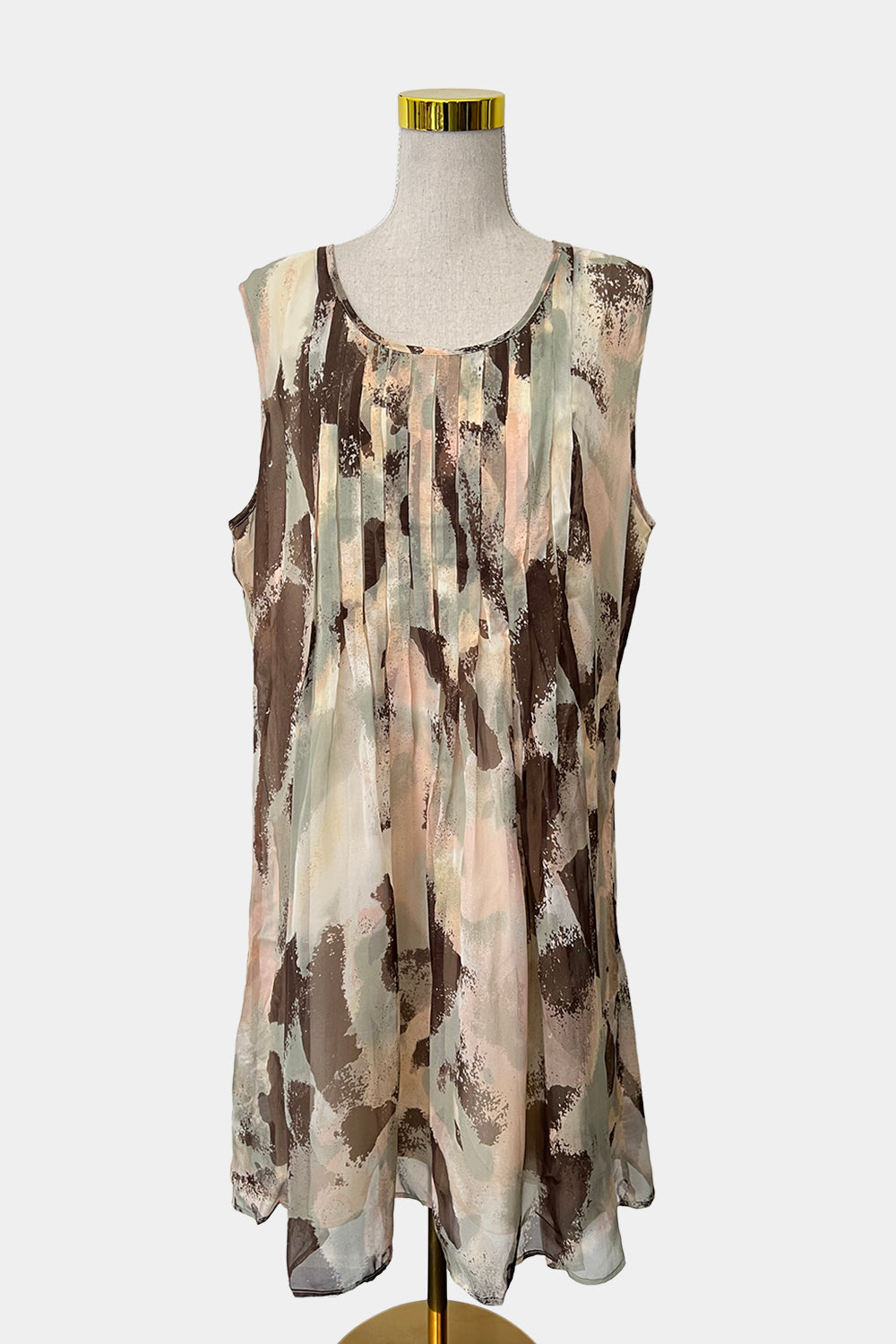 Blue Illusion Multicolor Dress