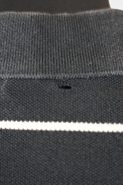 Ralph Lauren Black, White Striped Polo