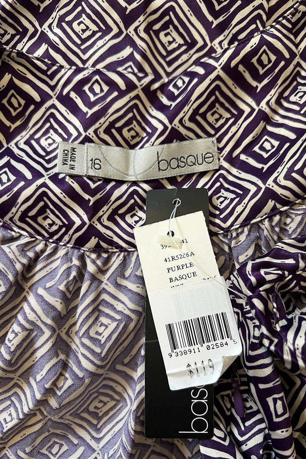 BASQUE Purple Dress
