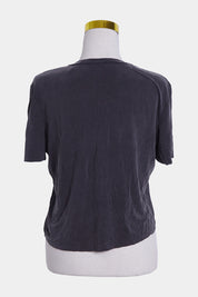 ZARA Grey Slinky T Shirt