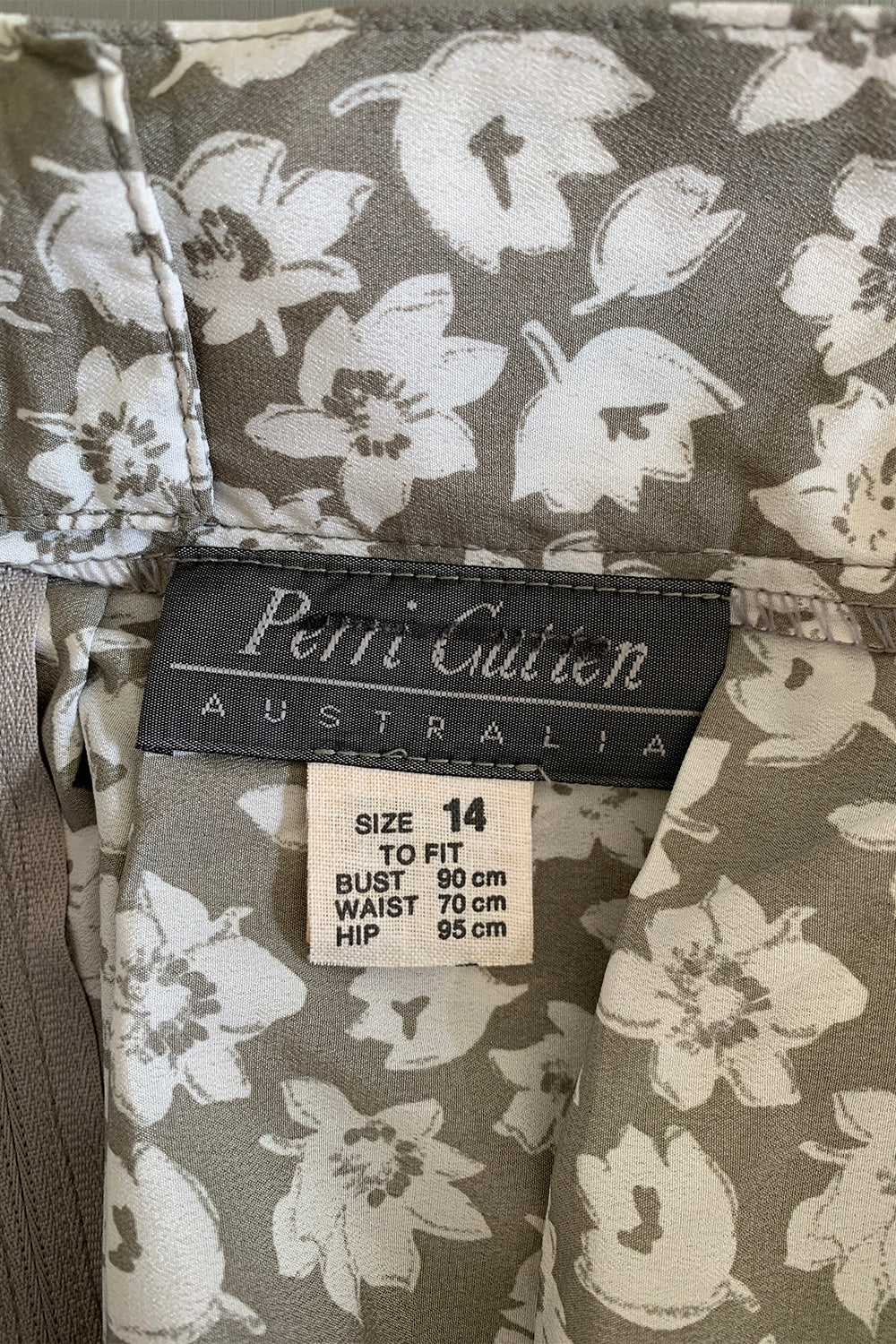 Perri Cutten Taupe Skirt