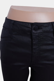Country Road Black Coated Mid Rise Skinny Jeans